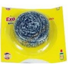 Exo  Stainless Steel Dishwash  Scrubber, 1pc